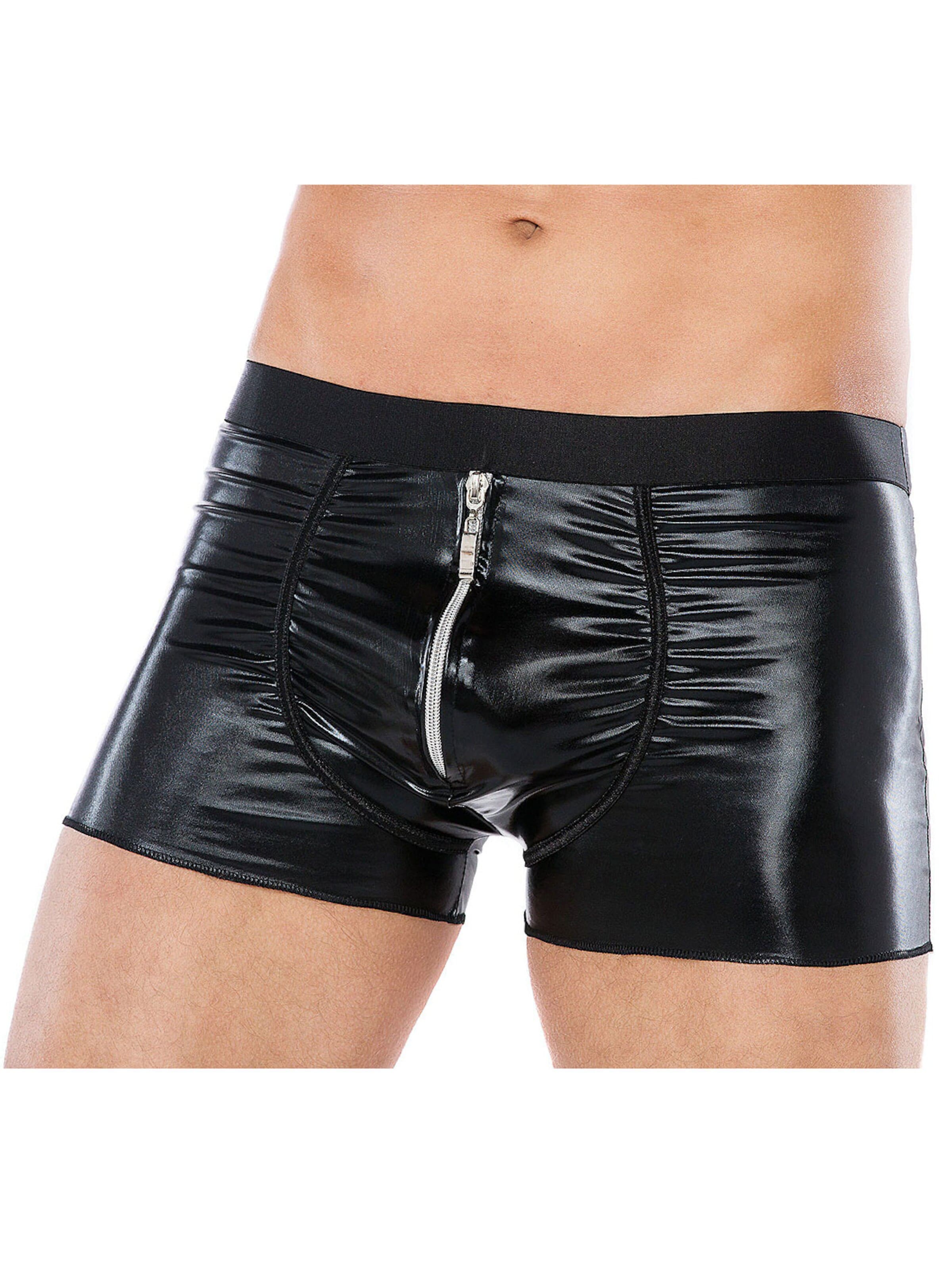 Andalea Boxer shorts 'Wetlook-Boxer' in Black