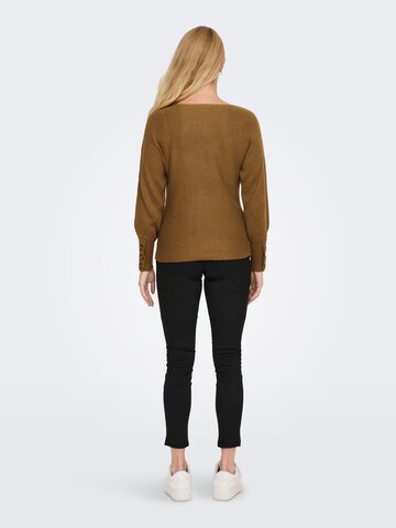 Only Maternity Sweater 'Nicoya' in Brown