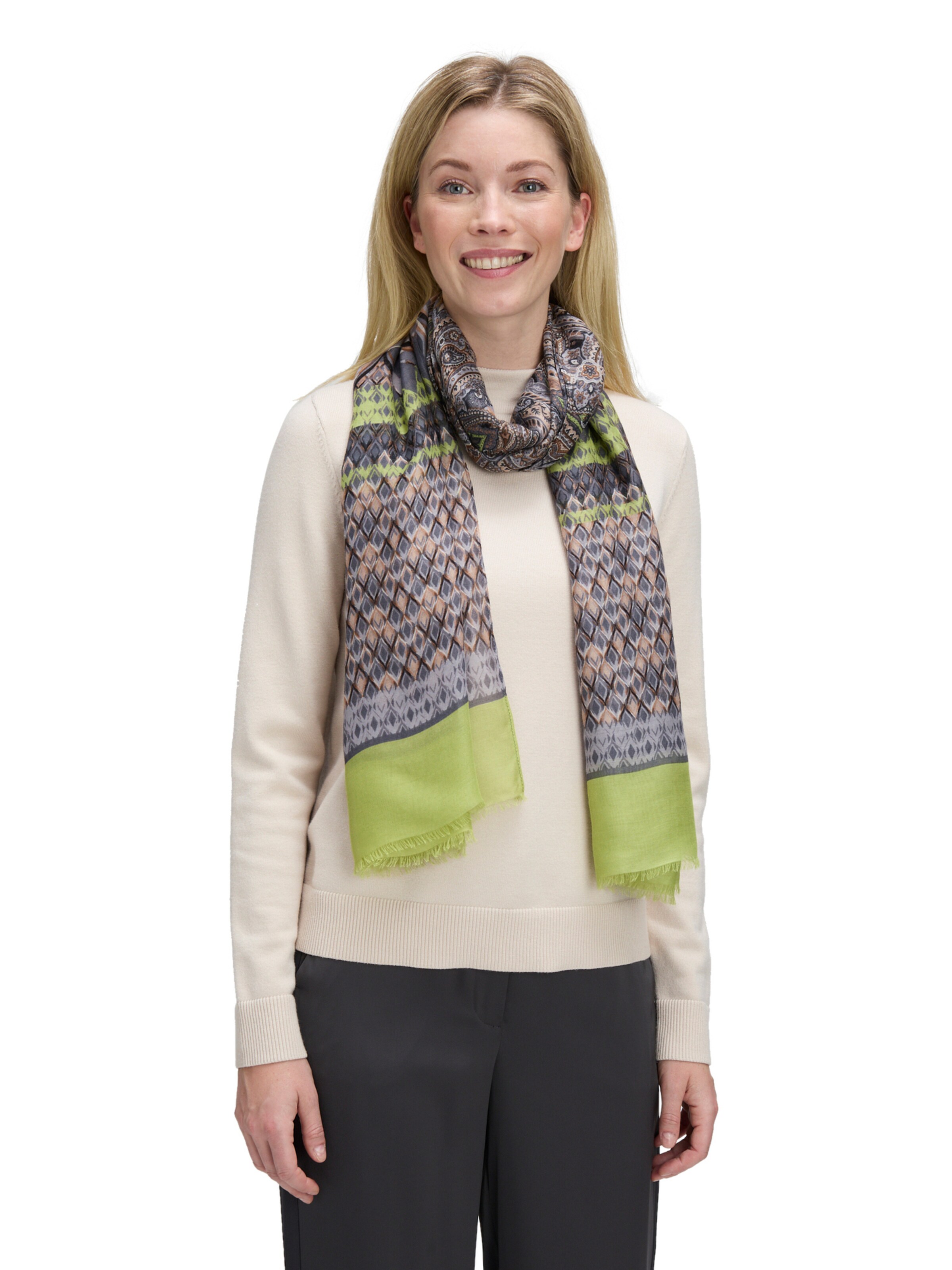 Sciarpa di Betty Barclay in grigio: frontale