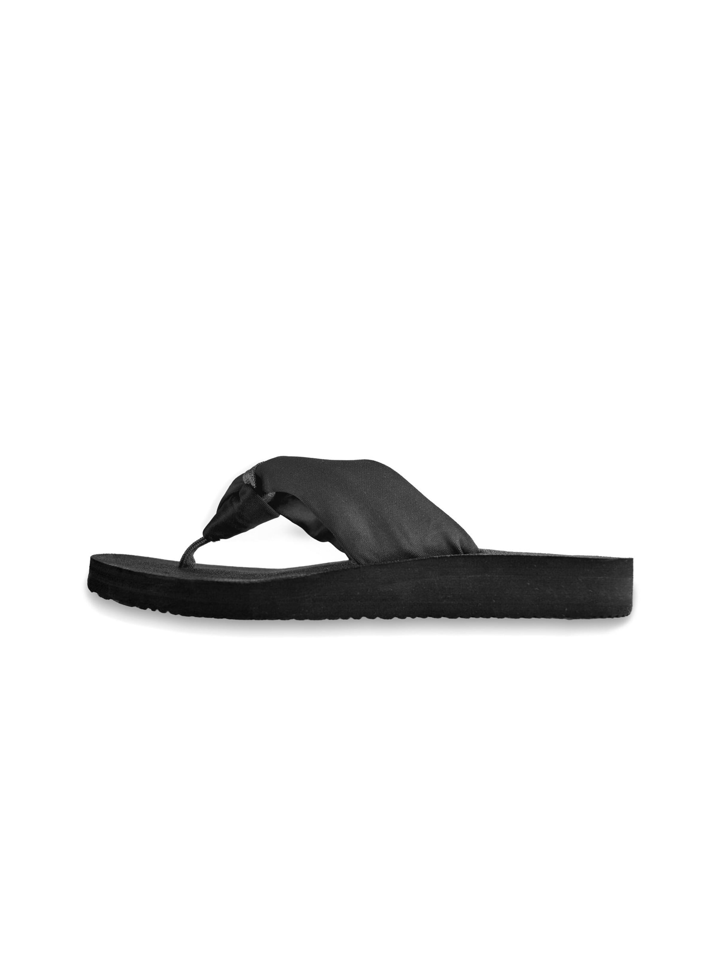 Brasileras - Sapato de praia/banho 'Nudo' em preto: frente