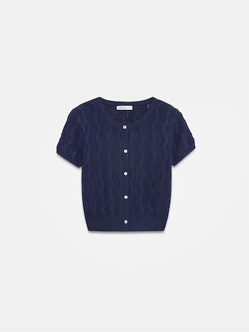 Cardigan 'Strickjacken' Dilvin en bleu