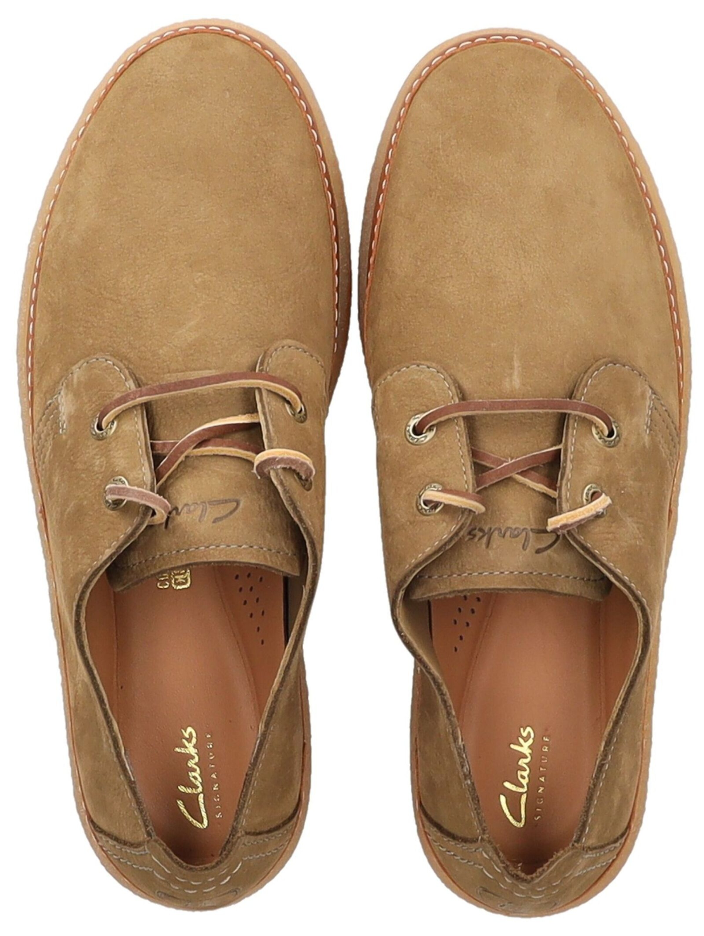 Scarpa stringata di CLARKS in beige