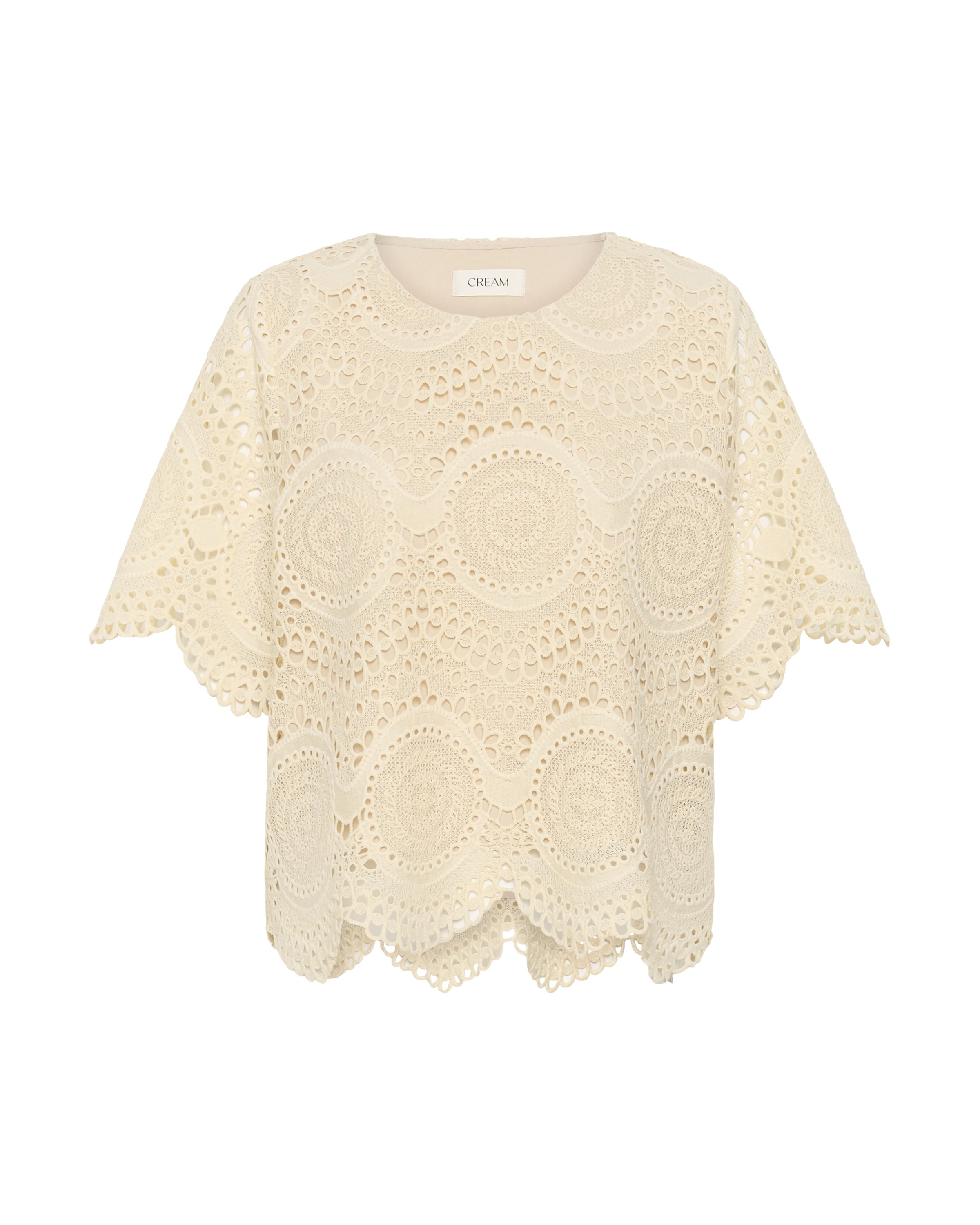 Cream - Blusa 'CRBaja' en beige: frente