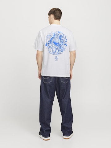 JACK & JONES Shirt in Wit: voorkant