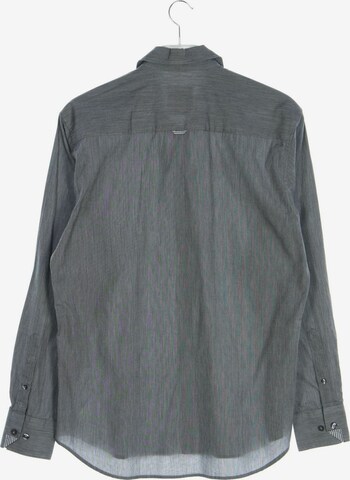 TOM TAILOR Button Up Shirt in S in Grey