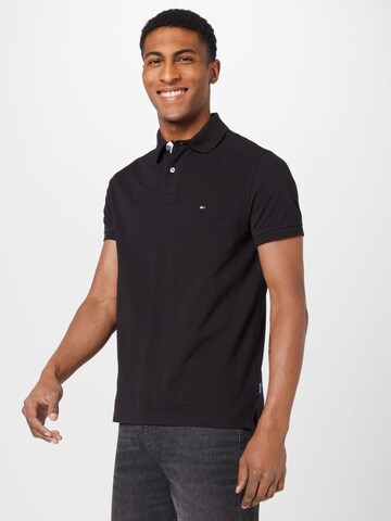 T-Shirt TOMMY HILFIGER en noir : devant