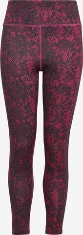 Pantalon de sport ADIDAS SPORTSWEAR en rose : devant