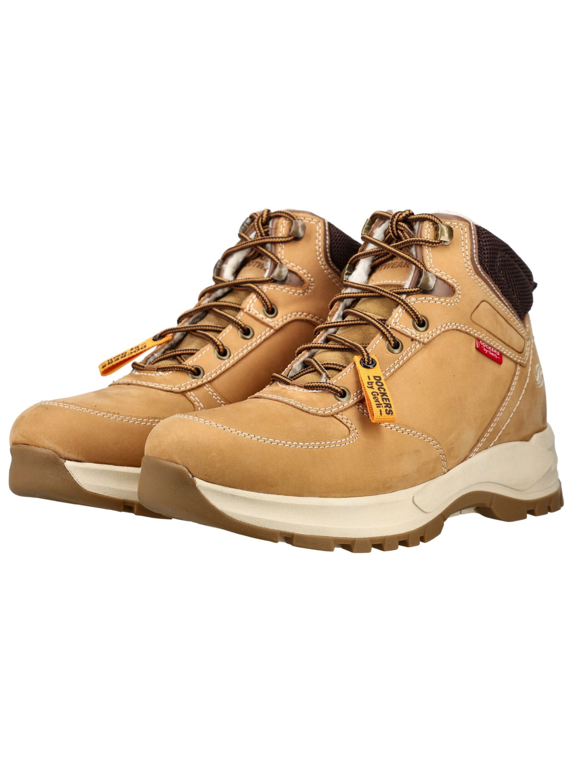 Bottines à lacets Dockers by Gerli en marron