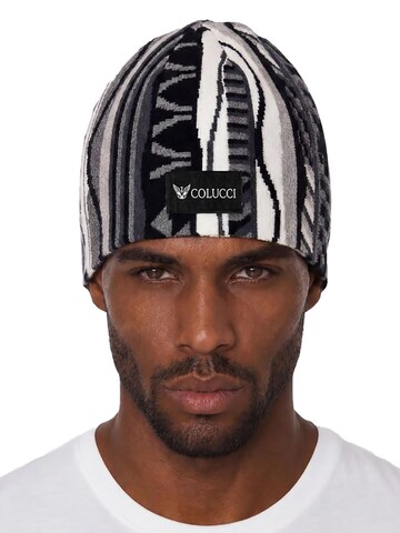 Colucci - Gorros 'Flat Knit Skull' em cinzento