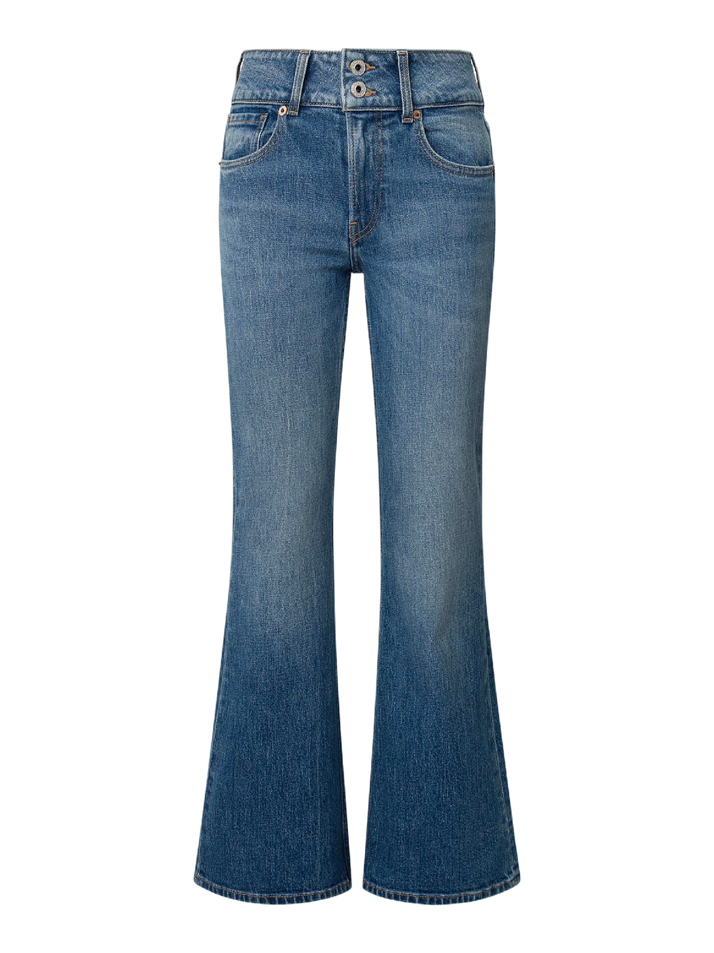 Pepe Jeans Flared Jeans in Blue: front