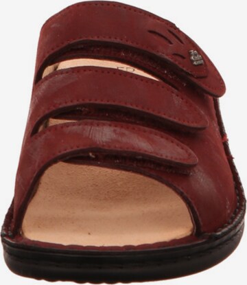 Finn Comfort Pantolette in Rot