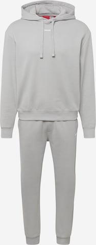 HUGO Red Sweat suit 'Dapo Dayote' in Grey: front