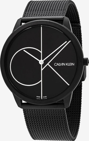 Montre à affichage analogique Calvin Klein - Uhren en noir : devant