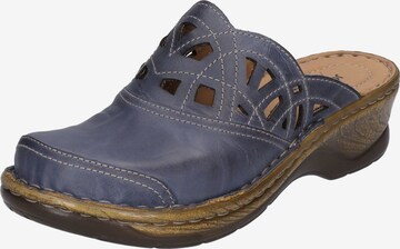 JOSEF SEIBEL Clogs 'Catalonia' in Blue: front