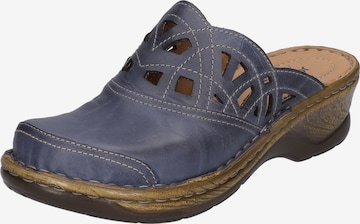 JOSEF SEIBEL Clogs 'Catalonia' in Blauw: voorkant