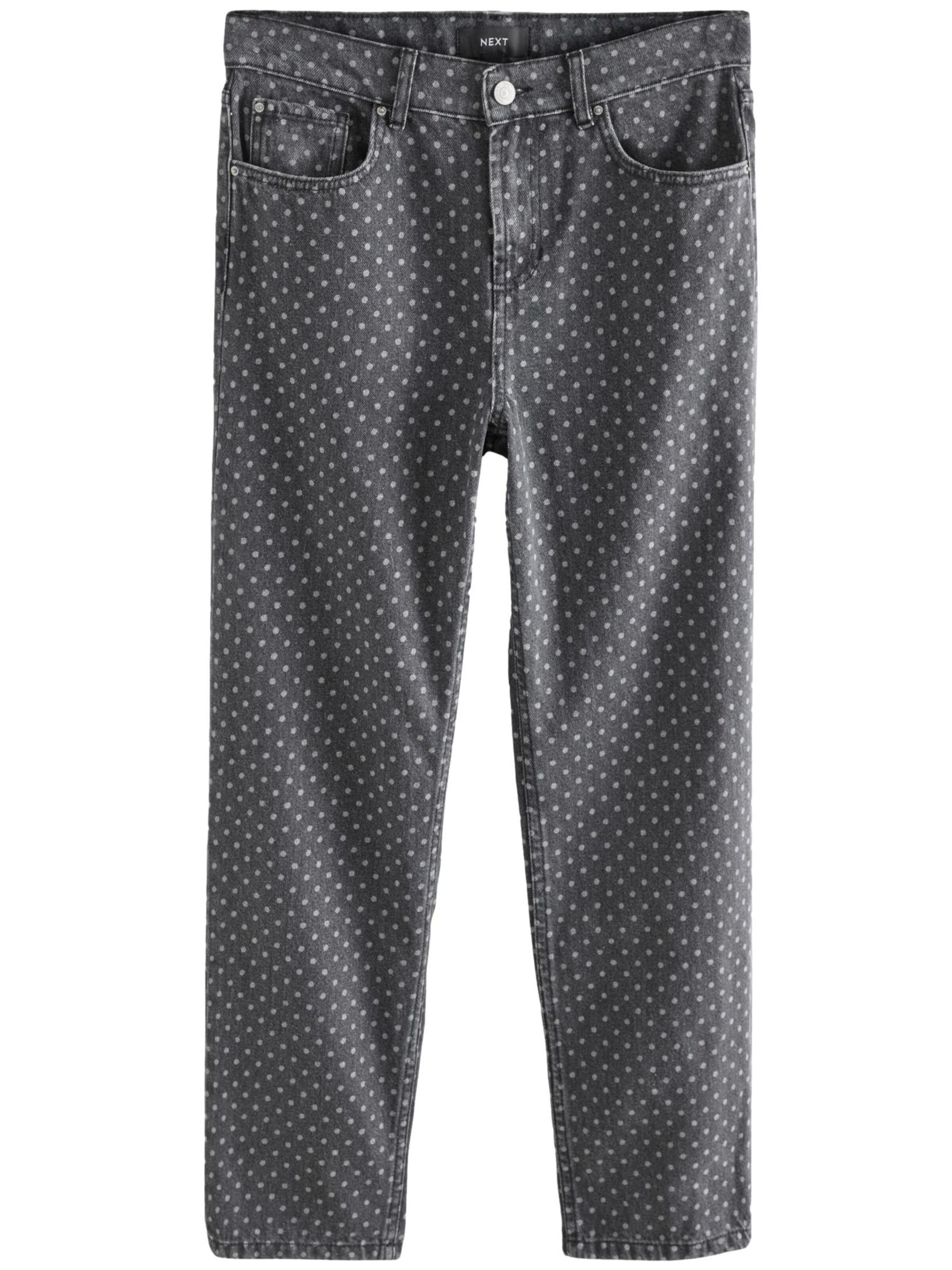 Slimfit Jeans di Next in nero: frontale