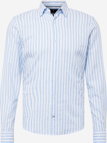 JOOP! - Slim Fit Camisa 'Pit' em azul: frente