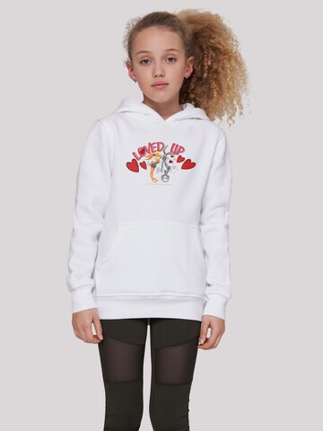 F4NT4STIC Sweatshirt in White: front