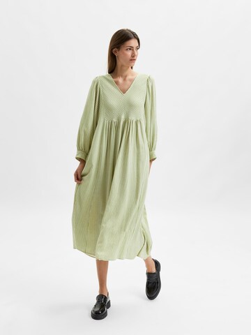 SELECTED FEMME Jurk 'Geillis' in Groen