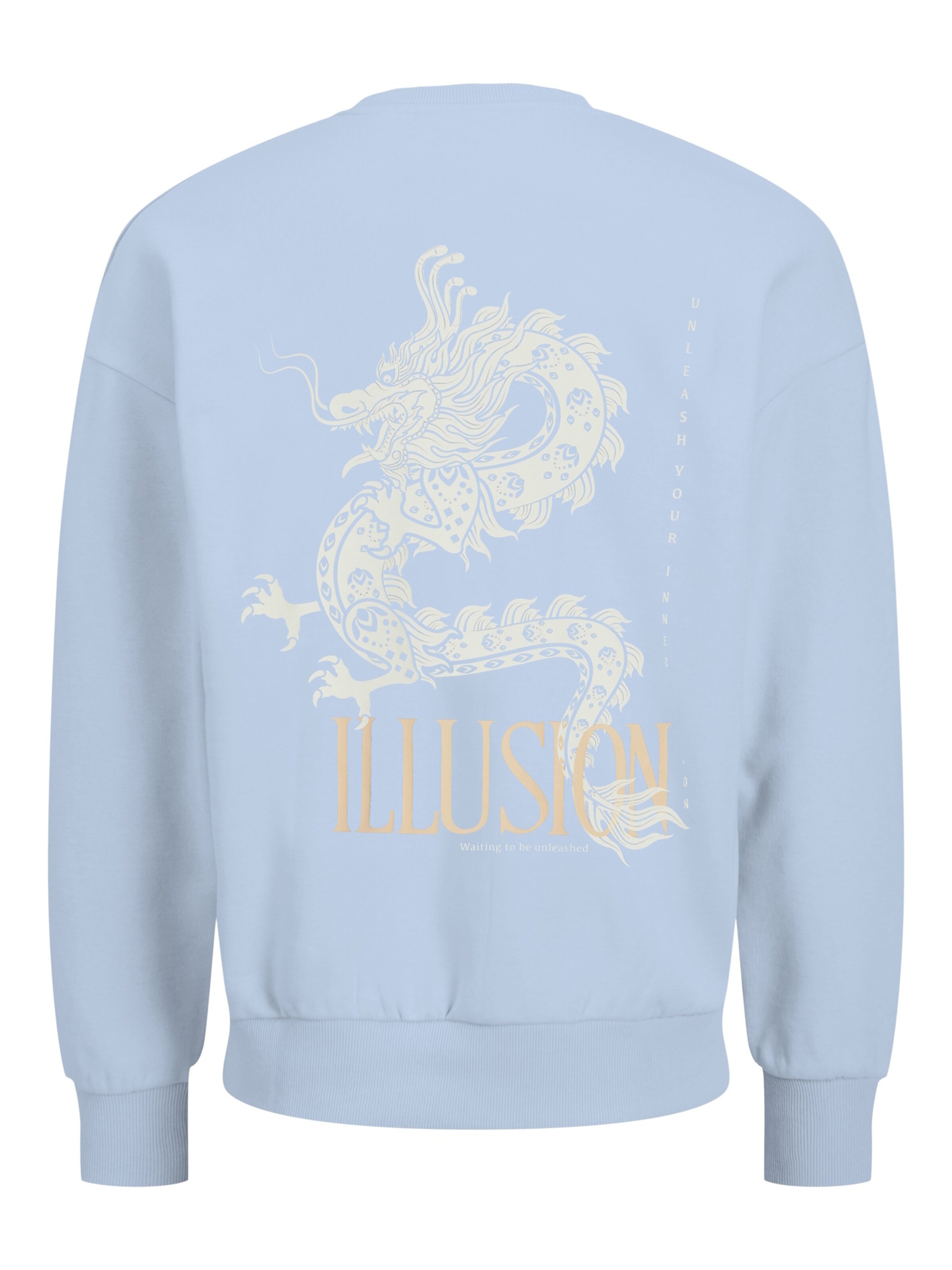 Sweat 'Charge' Jack & Jones Junior en bleu