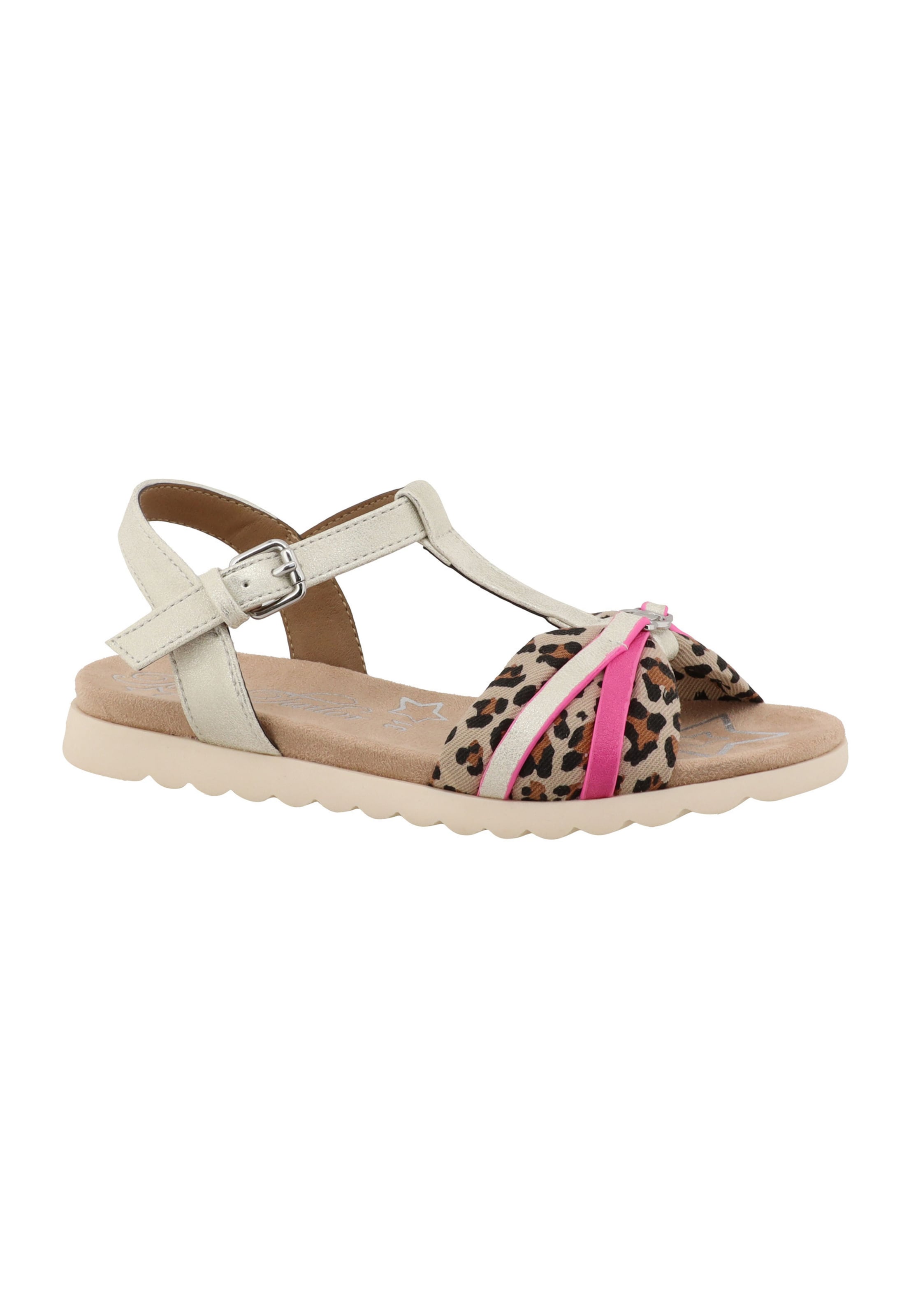 TOM TAILOR Sandal in Beige: front