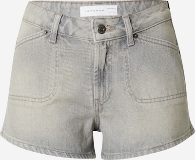 TOPSHOP Shorts in grey denim, Produktansicht