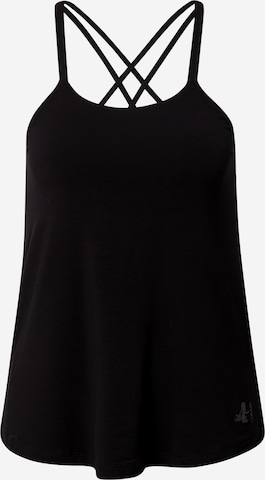 CURARE YogawearSportski top - crna boja: prednji dio