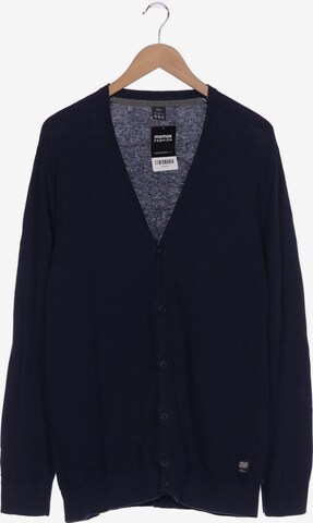 s.Oliver Sweater & Cardigan in XL in Blue: front