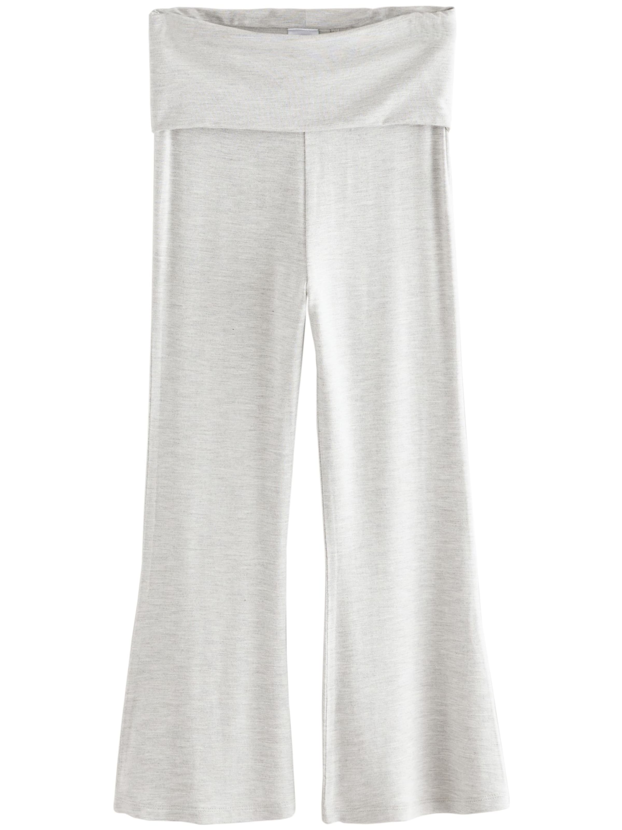 Next Flared Bukser i grå: forside