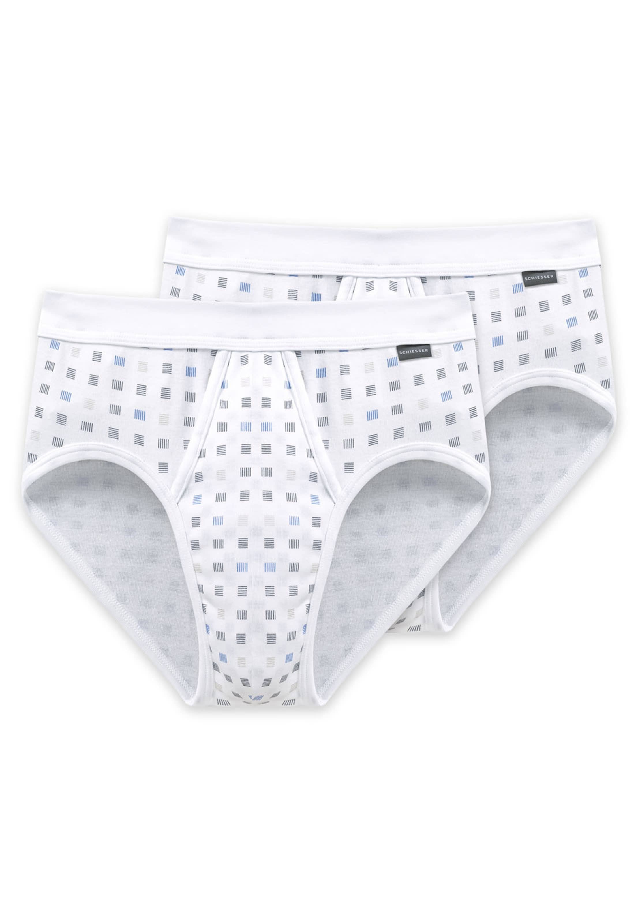 SCHIESSER Slip in Wit: voorkant