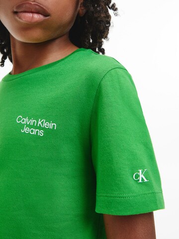 Calvin Klein Jeans Shirt in Groen