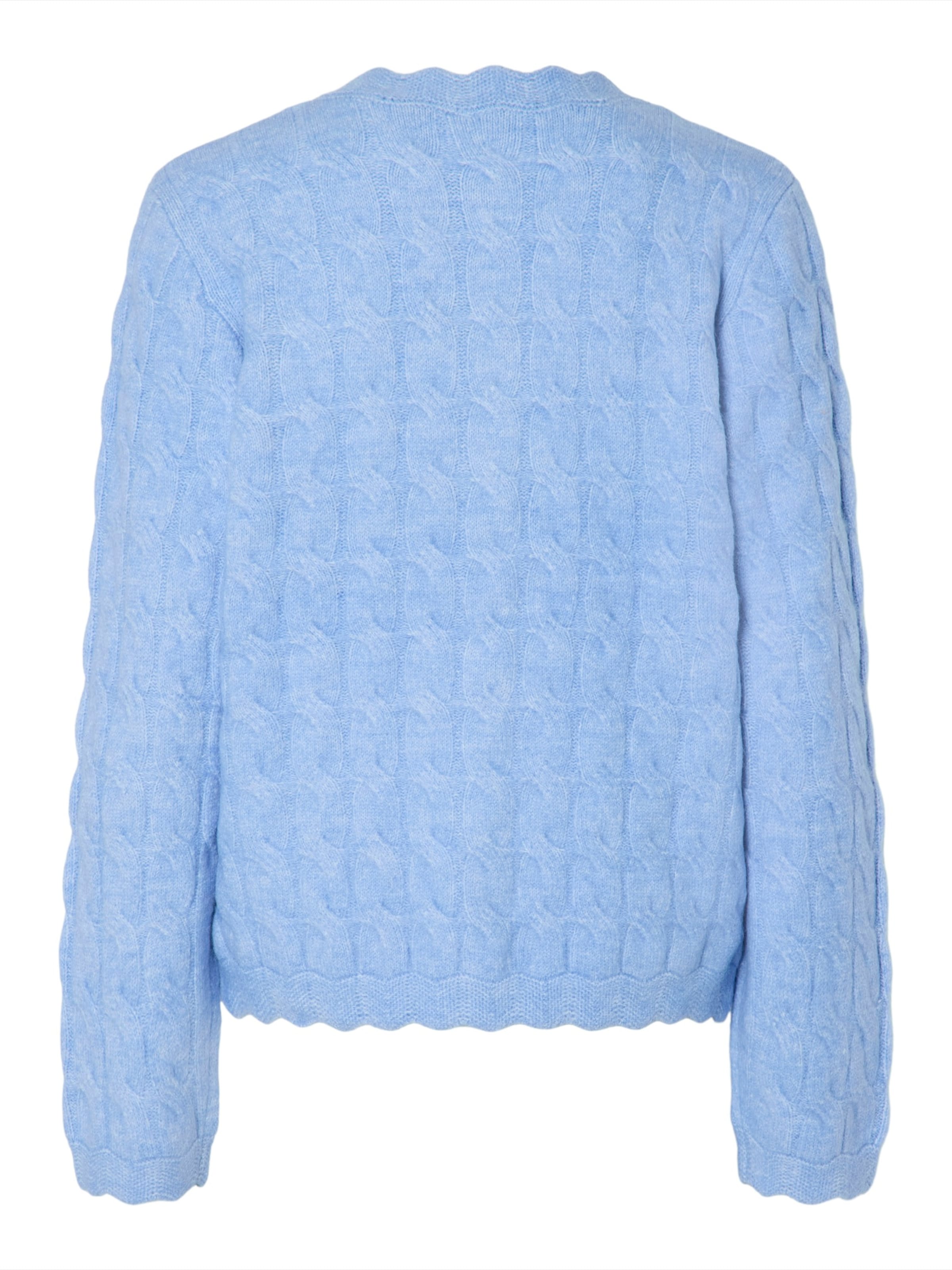 YAS Strickjacke 'YASBUBERA' in Blau