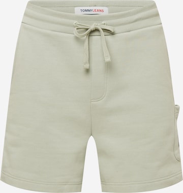 Pantaloni di Tommy Jeans in verde: frontale