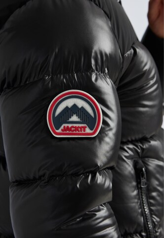 JACK1T Winter jacket 'Ghost' in Black