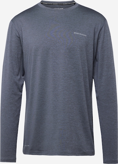 ENDURANCE Функционална тениска 'Mell' в сребърно сиво / тъмносиво, Преглед на продукта
