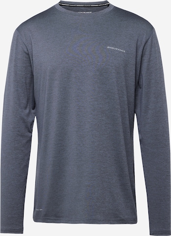 ENDURANCE Performance Shirt 'Mell' in Grey: front