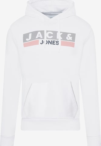 JACK & JONES Tréning póló - fehér: elől