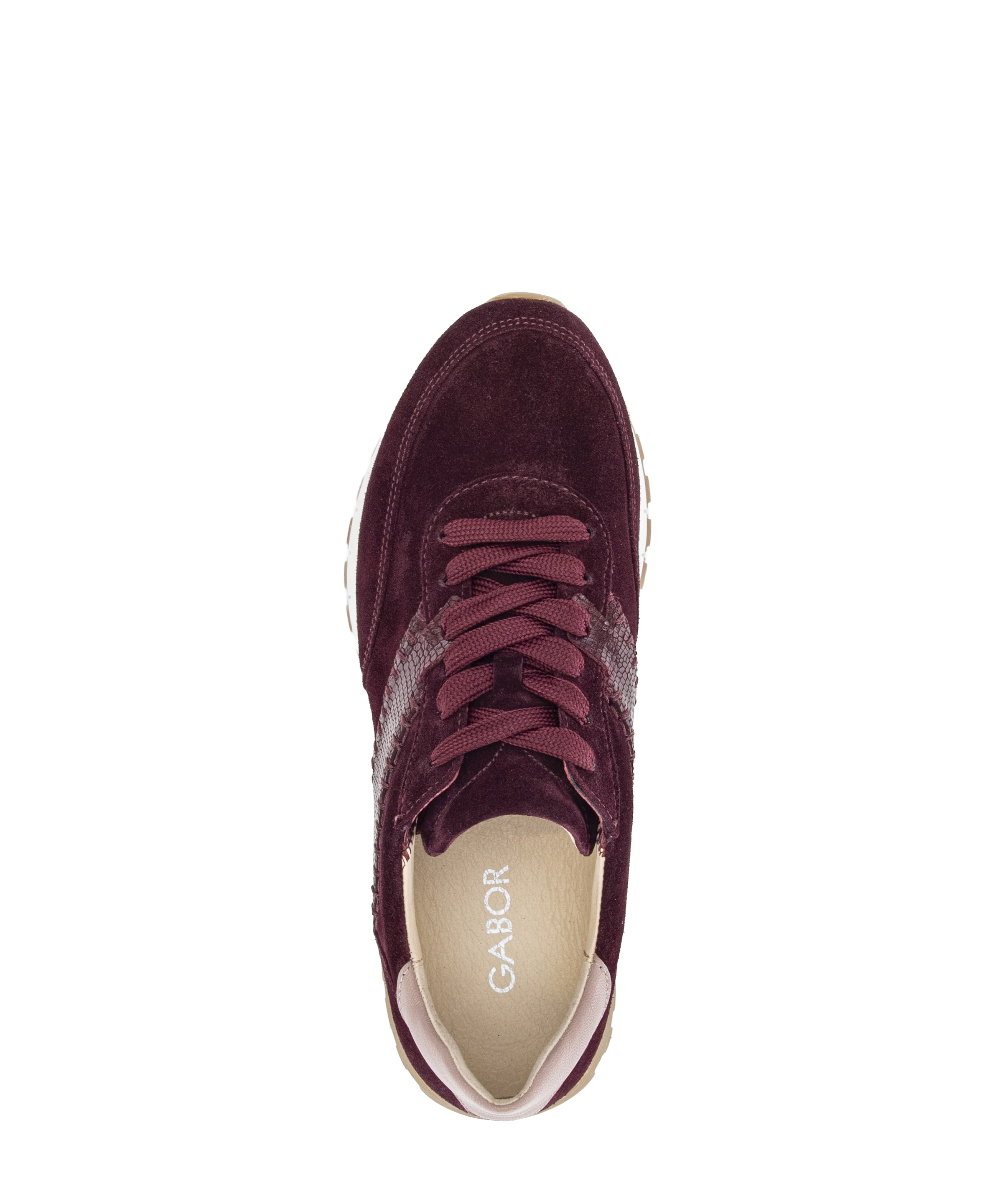 Baskets basses GABOR en rouge