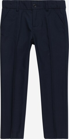 Lindex Regular Trousers in Blue: front