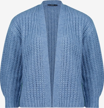 zero Knit Cardigan in Blue: front
