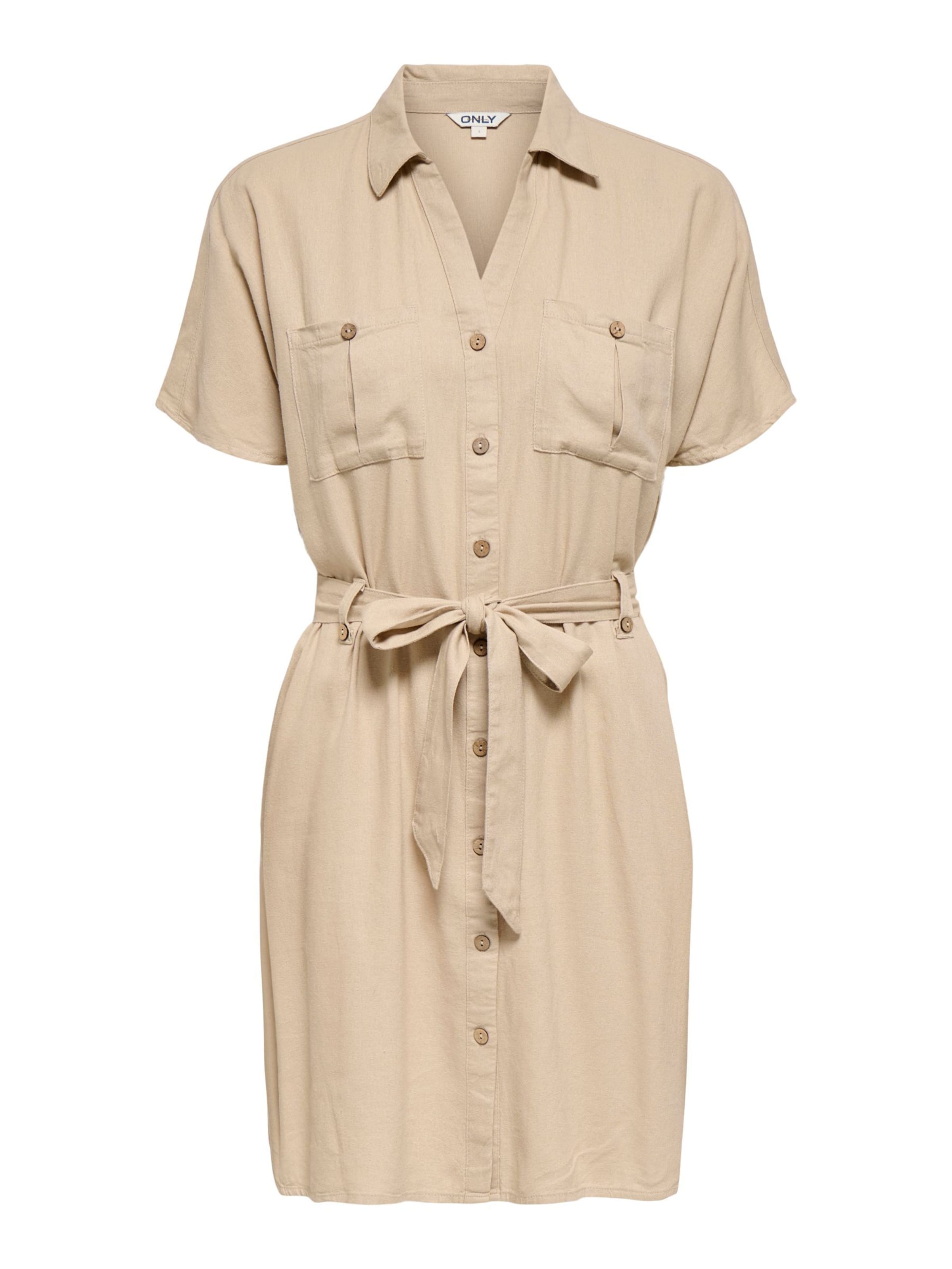 ONLY Shirt dress 'ONLGOA' in Beige: front