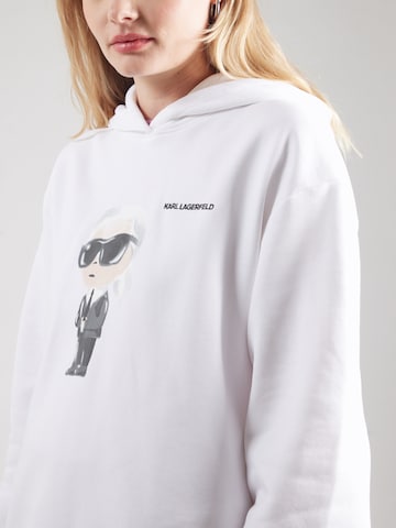 Sweat-shirt Karl Lagerfeld en blanc
