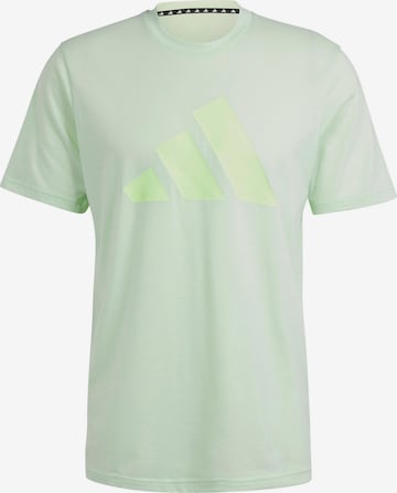 ADIDAS PERFORMANCE Performance Shirt 'LOGO' in Green: front
