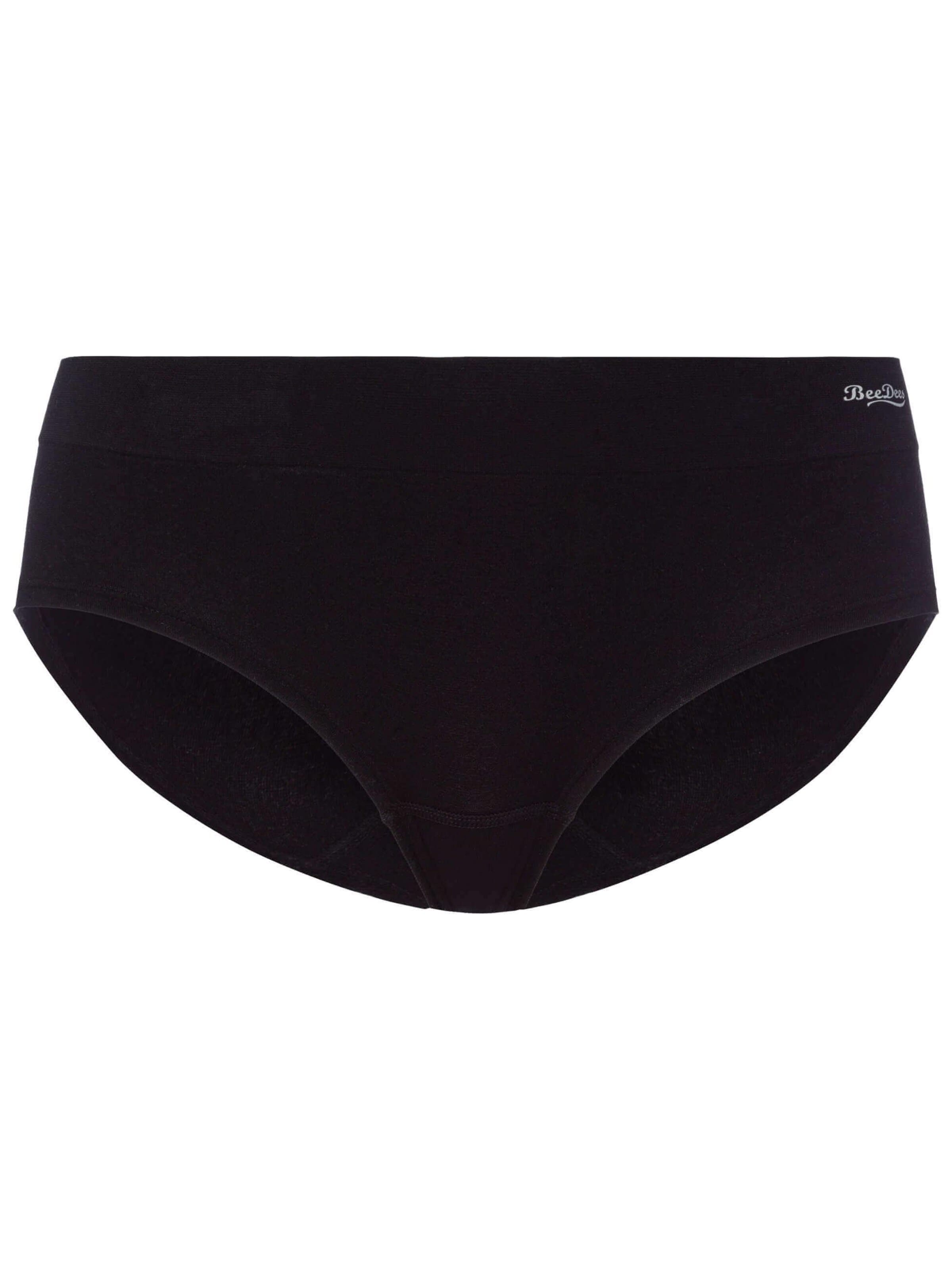 BeeDees Panty 'Comfee' in Black: front