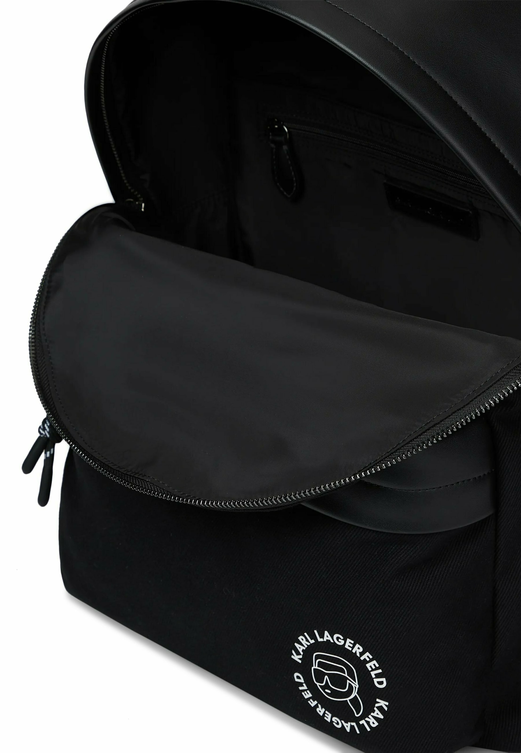 Zaino 'Ikon' di Karl Lagerfeld in nero