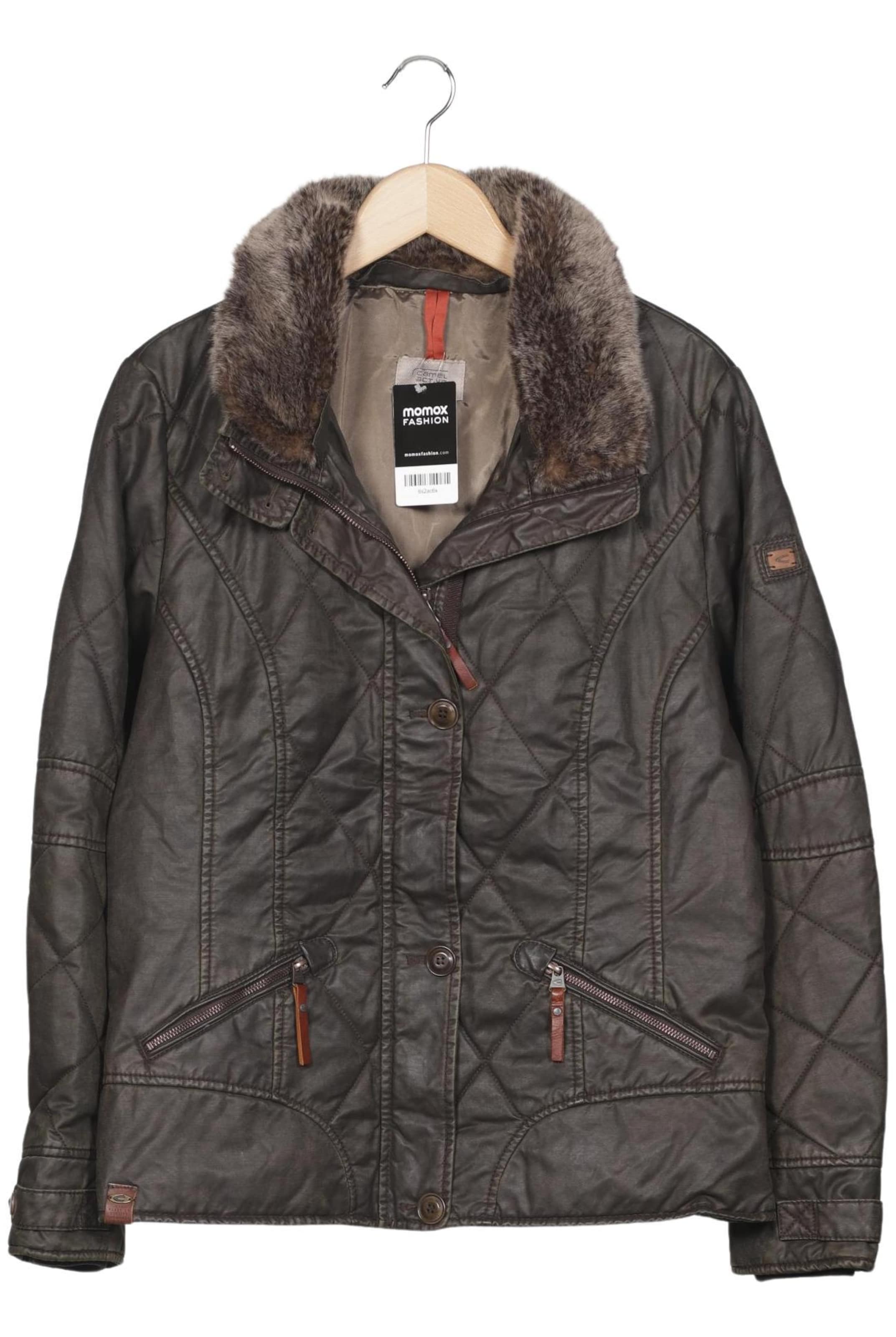 CAMEL ACTIVE Jacket & Coat in XXL in Brown: front