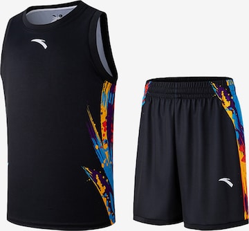 ANTA Sportanzug 'ANTA Basketball Game Suit' in Schwarz: Vorderseite