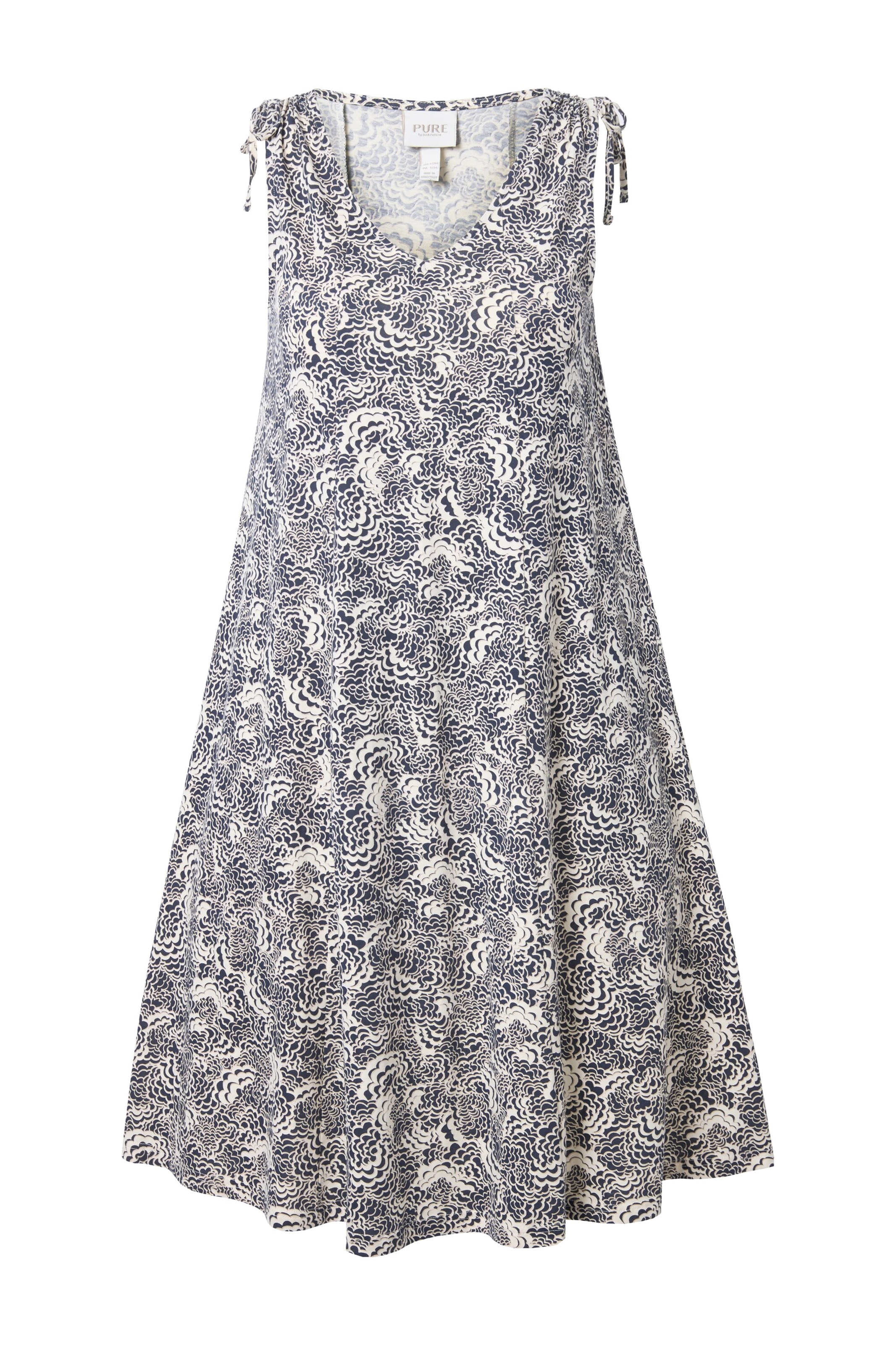 Robe Ulla Popken en bleu : devant