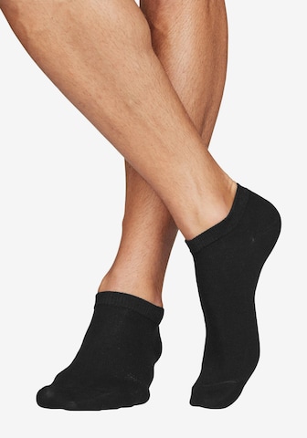 Chaussettes 'DONGO' JACK & JONES en noir : devant