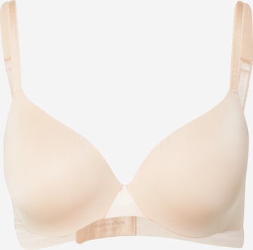 Chantelle T-shirt Bra in Beige: front